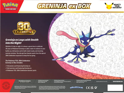 Pokémon 30th Anniversary: Greninja EX Box