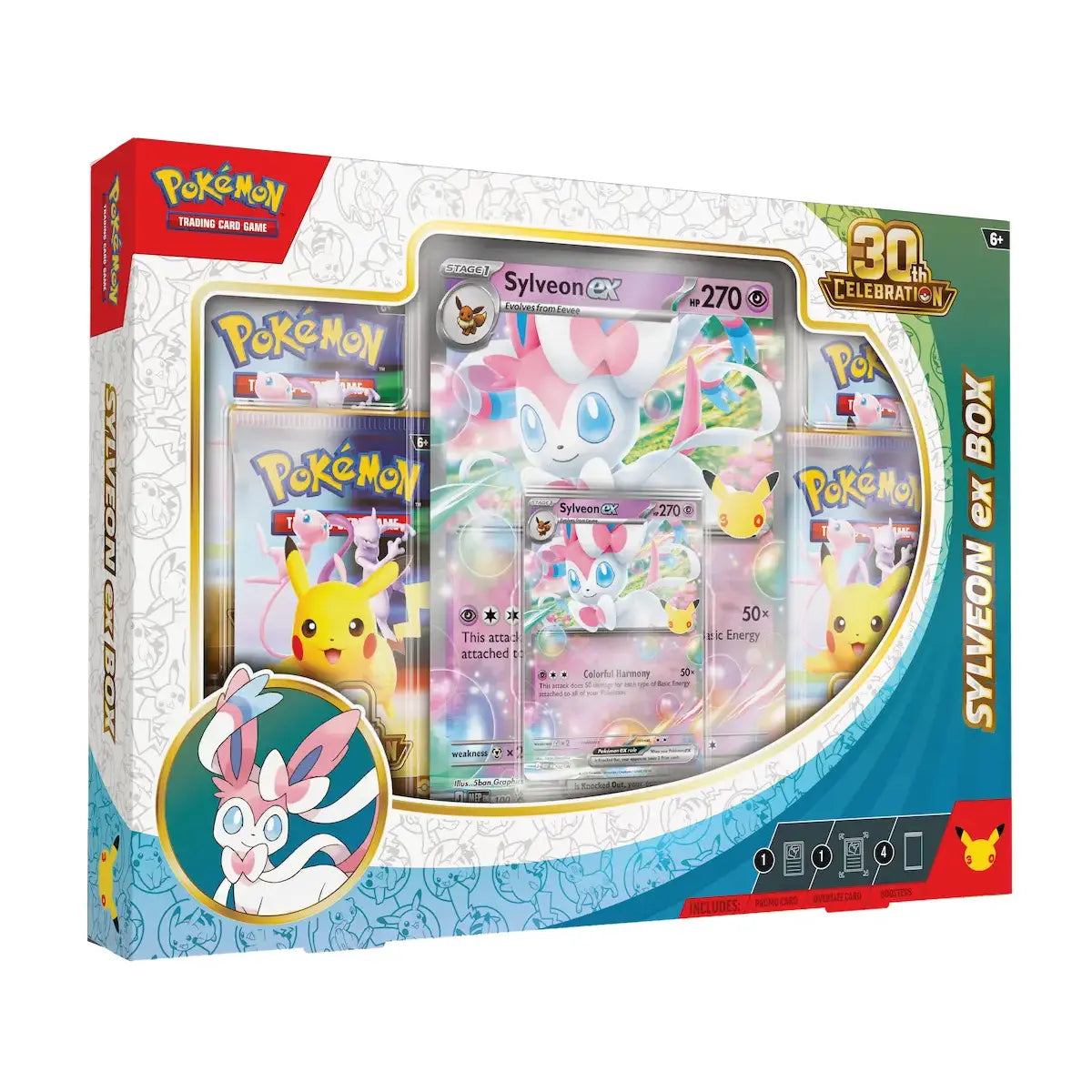 Pokémon 30th Anniversary: Sylveon EX Box