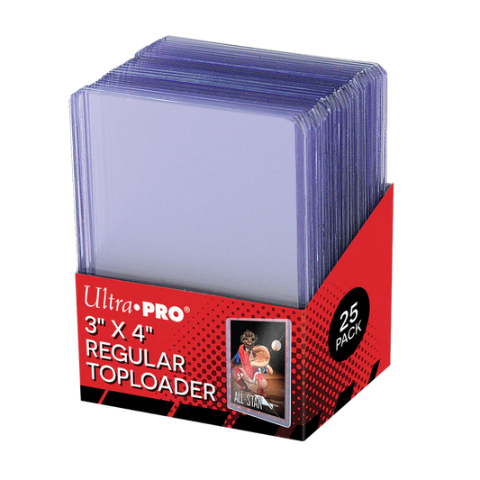 Ultra Pro Regular Toploader (25 stuks)