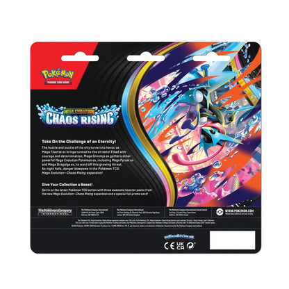 Pokémon Mega Evolution - Chaos Rising 3 Pack Blister Charmeleon