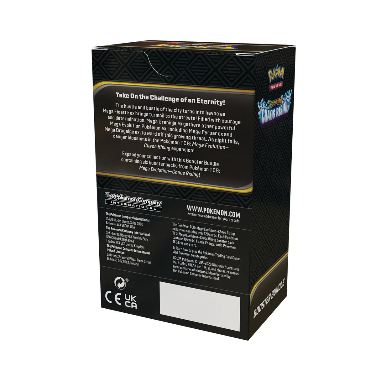 Pokémon Mega Evolution - Chaos Rising Booster Bundle