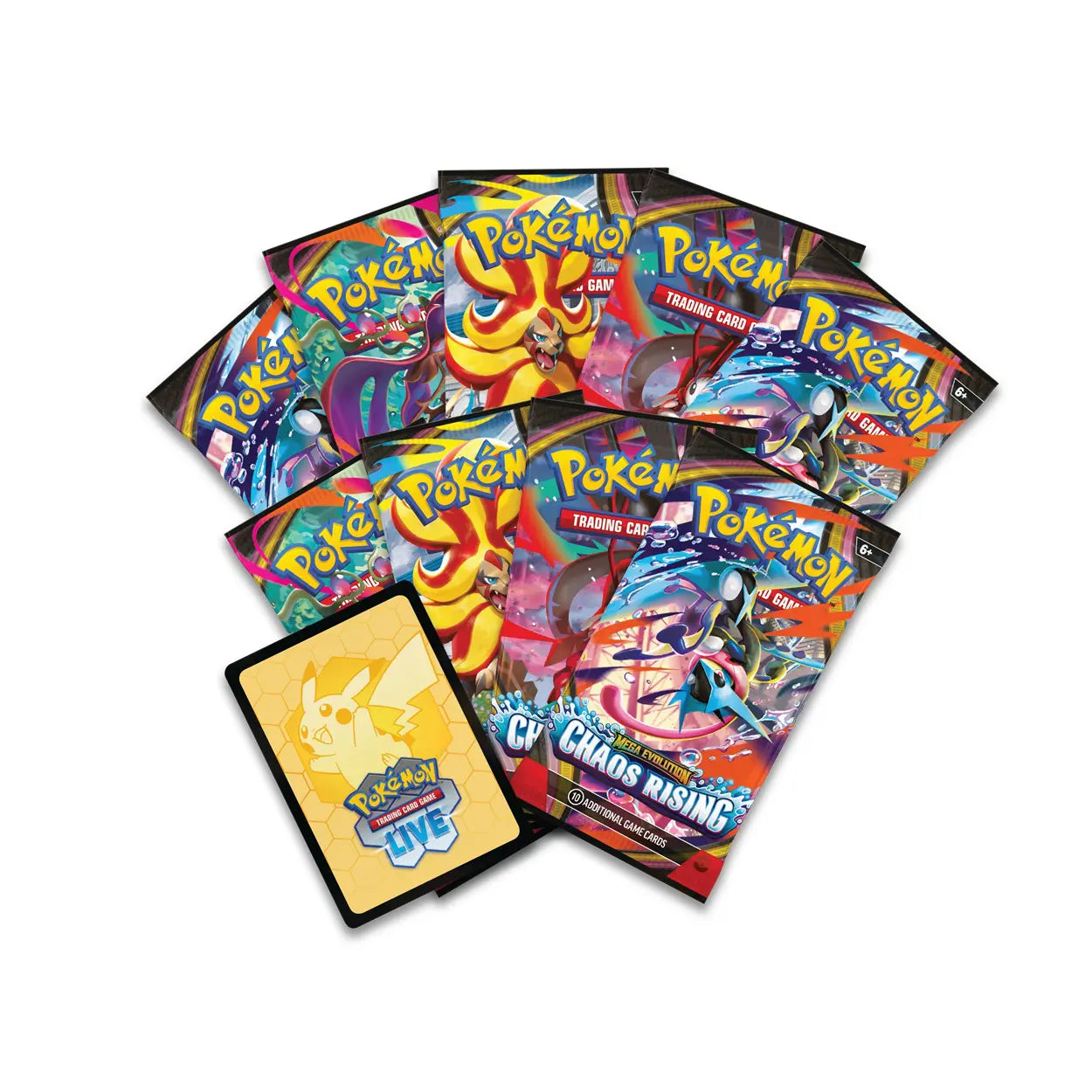Pokémon Mega Evolution - Chaos Rising Elite Trainer Box