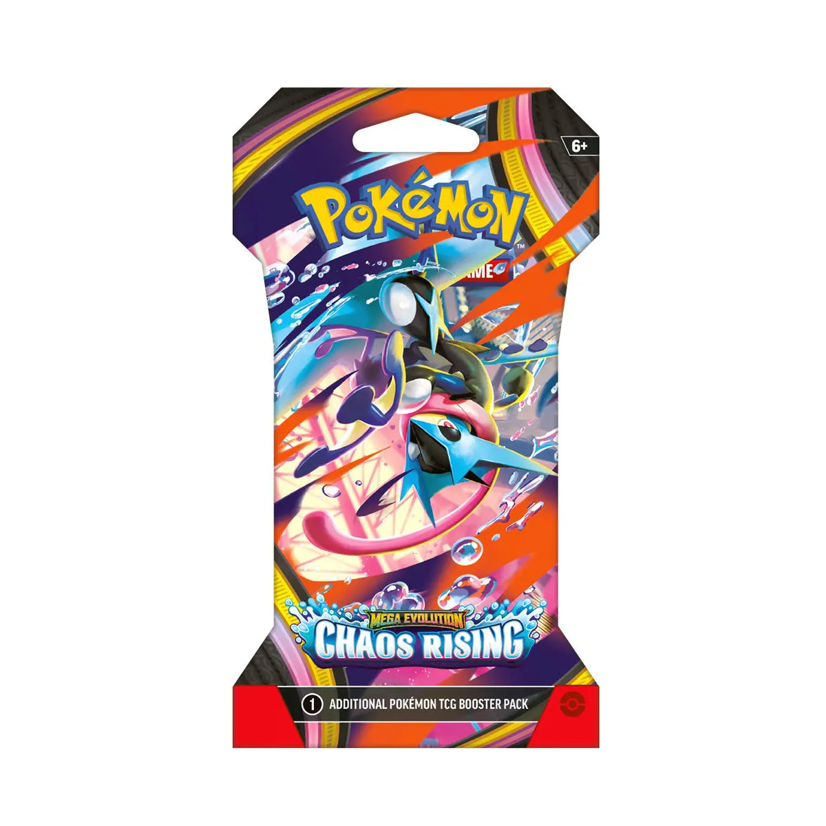 Pokémon Mega Evolution - Chaos Rising Sleeved Booster Pack