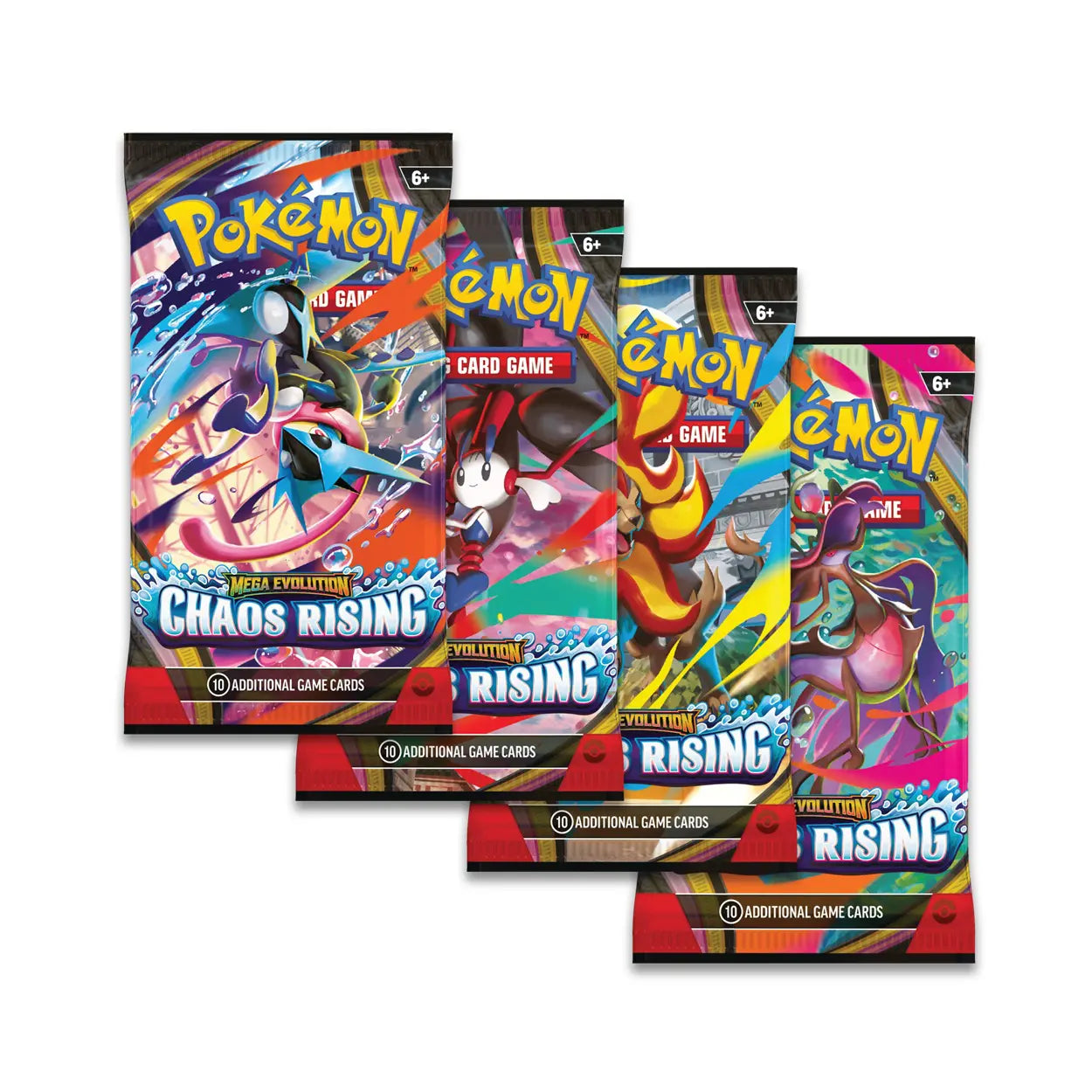 Pokémon Mega Evolution - Chaos Rising Booster Pack