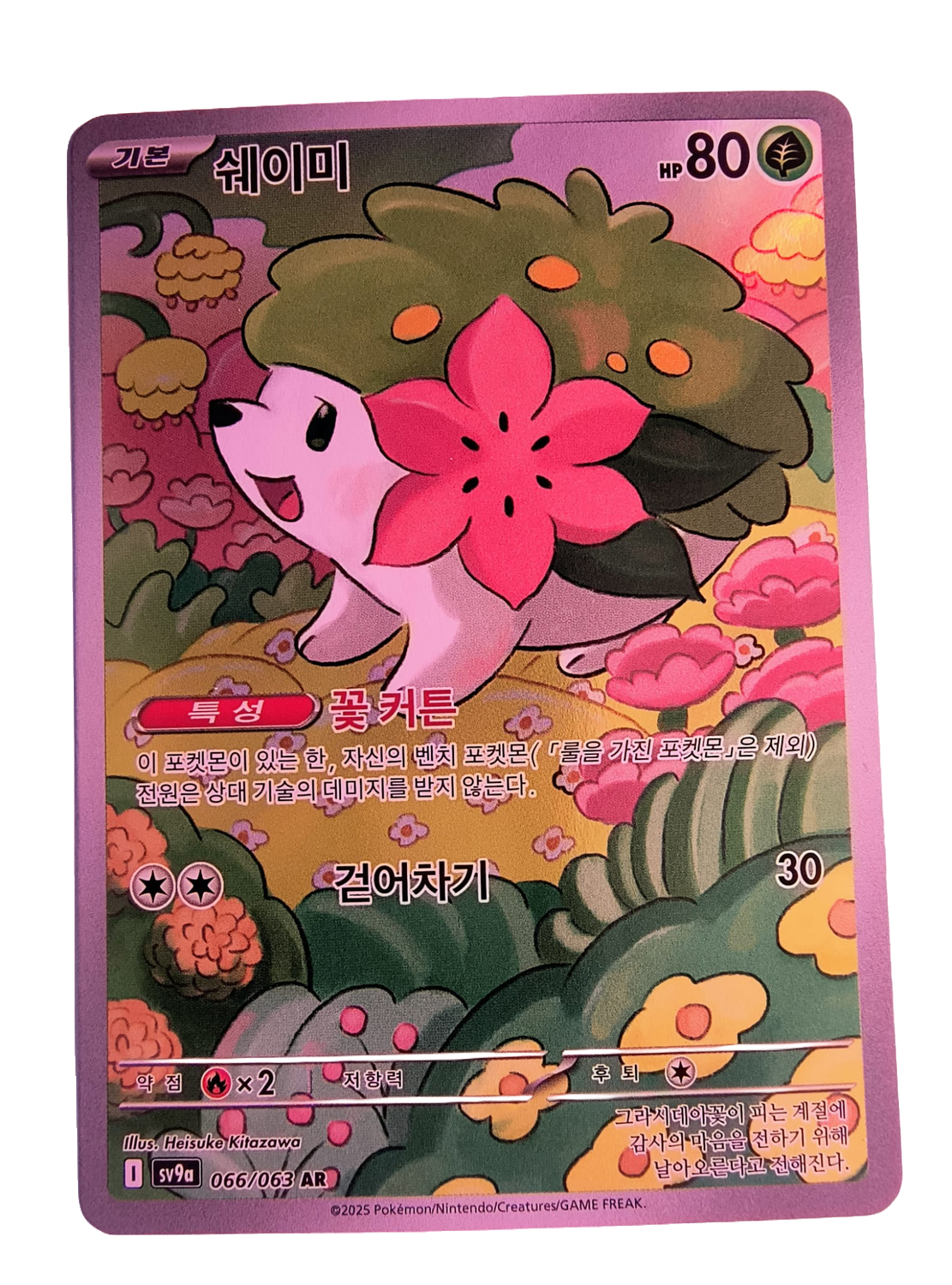Shaymin sv9a 066