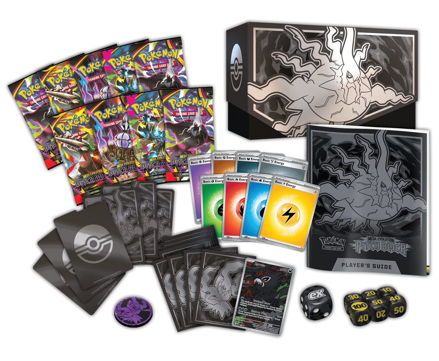 Pokémon Mega Evolution - Pitch Black Elite Trainer Box