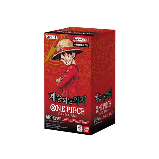 One Piece OPK-13 Carrying On His Will Koreaanse Booster Box