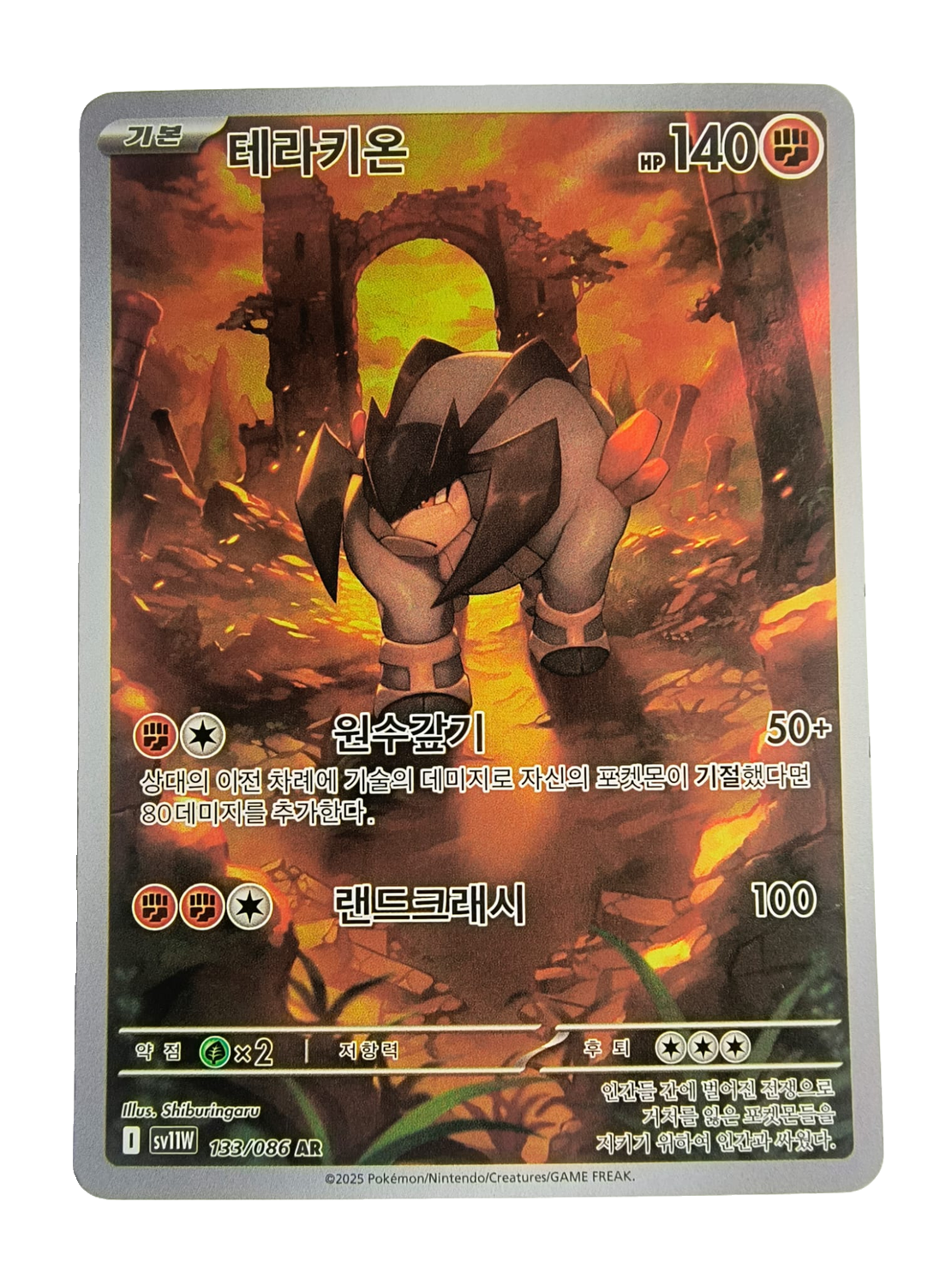 Terrakion sv11W 133