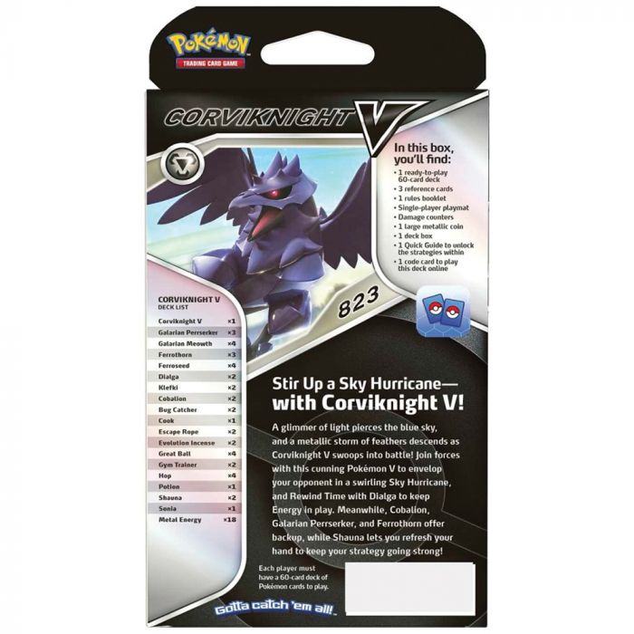 Pokémon Corviknight V Battle Deck