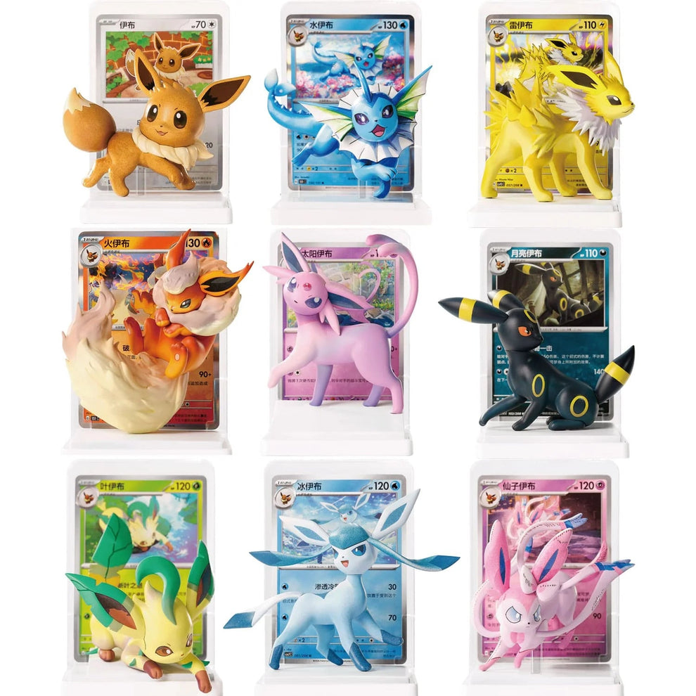 Pokémon Dream Figure Vol.3: Eevee Figuurset - Blind Box